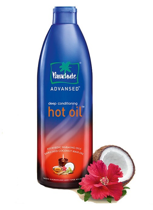 Горячее кокосовое масло для волос "PARACHUTE ADVANCED HOT OIL" из Индии купить в Москве - цены в интернет-магазине Аюрведа Фреш
