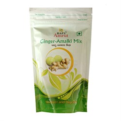 Цукаты Имбирь-Амла микс  - вкусный способ повысить иммунитет (Ginger Amalki Mix), 100 г. - фото 10162