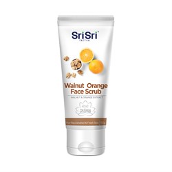 Скраб для лица орехово-апельсиновый ( Walnut Orange Face Scrub), очищает поры, придает коже гладкость 100 мл. - фото 10253