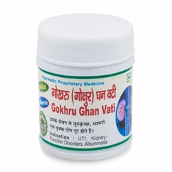 Gokhru Ghan Vati (Гокхру Гхан Вати) -лечение расстройств и инфекций мочеполовой системы, 40 гр - фото 10384