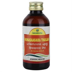 Масло Himasaagara Thailam (Химасагара Тайлам) - здоровье суставов, 200 мл. - фото 10911