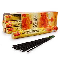 Благовония Amber Honey (Янтарный Мед), 20 шт. - фото 10949