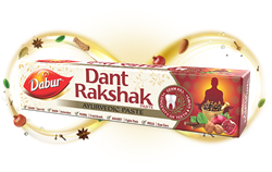 Аюрведическая зубная паста Dant Rakshak (Дант Ракшак), 80 г. - фото 11100