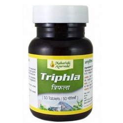 Triphala Tablets  (Трифала таблетки) - балансирует три доши - фото 11199