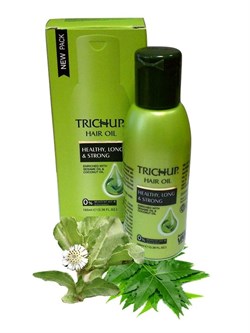 Trichup oil, 100ml - эффективное аюрведическое масло для роста волос - фото 11561