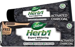 Зубная паста Herbl Expert Whitening Activated Charcoal (Экспертное Отбеливание  Активированный уголь), 150 г. + зубная щётка - фото 11657