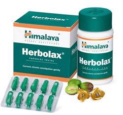 Herbolax (Херболакс) - нежное растительное слабительное, блистер 10 капсул - фото 11795