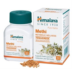 Methi (Метхи) - аюрведический усилитель метаболизма,  помогает сбалансировать уровень сахара., 30 таб. - фото 12247