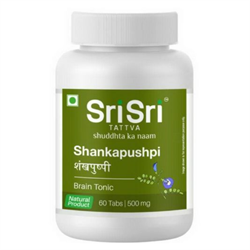 Shankapushpi (Шанкапушпи) -  средство для улучшения работы мозга, 60 таб. - фото 12317