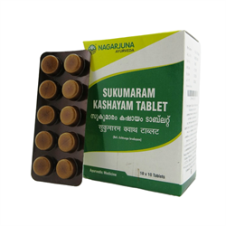 Sukumaram Kashayam (Сукумарам Кашаям) - для укрепления женской репродуктивной системы, 100 таб. - фото 12336