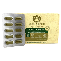 Amrit Kalash (Амрит Калаш) Maharishi - энергия жизненной силы, 60 таб. - фото 12528