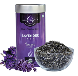 Чай зеленый Lavender (с лавандой) Panchakarma Herbs в металлической банке, 50 г. - фото 12545