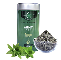 Чай зеленый Moroccan Mint (с марокканской мятой) Panchakarma Herbs в металлической банке, 75 г. - фото 12550
