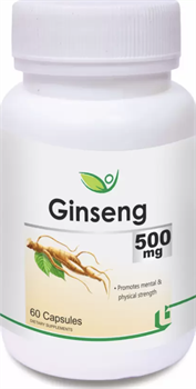 Экстракт Ginseng (Женьшеня) Biotrex - энергия для вашего организма, 60 кап. - фото 12614