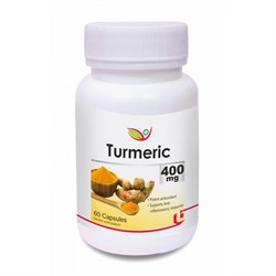 Turmeric (Куркума) Biotrex -  антиоксидант и противовоспалительное средство,, 60 кап. - фото 12635