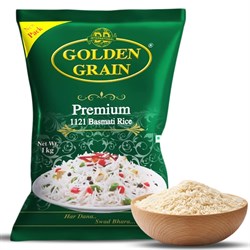 Рис Басмати White (Белый) Golden Grain, 1000 г. - фото 12657