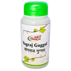 Yograj Guggul (Йоградж Гуггул) Shri Ganga - естественное лечение артрита, 50 г. - фото 12706