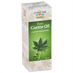 Castor Oil (Касторовое масло) - для очищения кишечника и улучшения качества кожи и волос, 50 мл - фото 13015