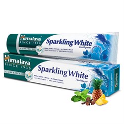 Аюрведическая зубная паста отбеливающая Himalaya Sparkling White - фото 13018