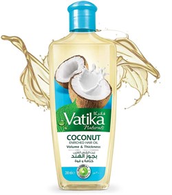Масло для волос Dabur Vatika Coconut (обогащенное кокосом) - фото 13113