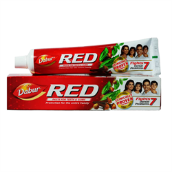 Аюрведическая зубная паста Dabur Red (Дабур красная), 200 г. - фото 13320