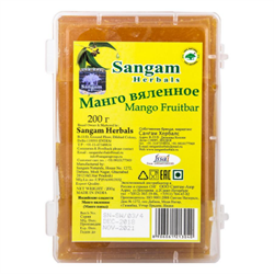 Манго вяленое жёлтое (Mango Fruitbar), 200 гр - фото 13583