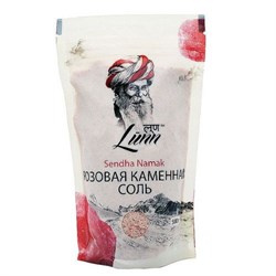 Розовая каменная соль, в пластиковом пакете Lunn, 500 г. - фото 13842