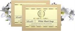 Глицериновое мыло ручной работы KHADI с белым мускусом - фото 14012