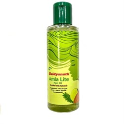 Amla Hair Oil Lite (Масло для волос Амла) лёгкое (нежирное), 100 мл. - фото 14187