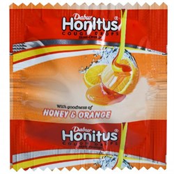 Леденцы от кашля Honitus Honey & Orange Dabur, 10 шт. 5938 - фото 14424