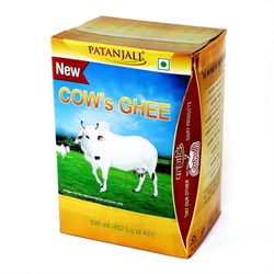 Масло Ghee (Гхи) Patanjali, 500 мл. 6094 - фото 14748