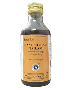 Manjishthadi Tailam - для облегчения головных болей, улучшения сна и здоровья глаз 10562 - фото 14889