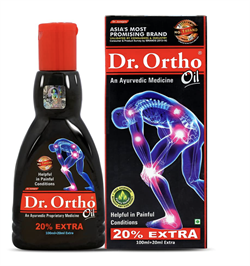 Аюрведическое обезболивающее масло Dr. Ortho для суставов 10563