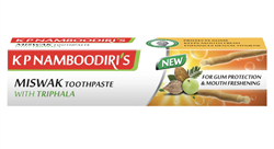 Зубная паста Miswak Triphala KP Namboodiris- для здоровых дёсен и уверенной, свежей улыбки 10590