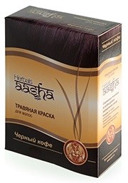 Травяная краска для волос "Чёрный Кофе" - фото 6255