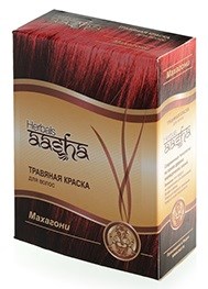 Травяная краска для волос "Махагони" - фото 6256