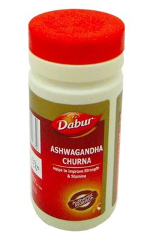 Ashwagandha churna (Ашвагандха Дабур) - уникальный аюрведический антистресс адаптоген, афродизиак, тоник ЦНС - фото 6457