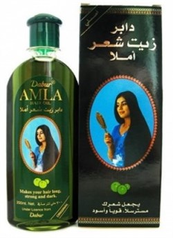 Масло для волос Dabur Amla Original - укрепляет и предотвращает преждевременное появление седины - фото 6525