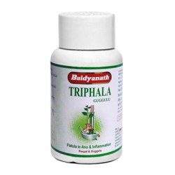 Triphala Guggulu (Трипхала Гуггул) - освобождение от токсинов, очищение организма - фото 7195