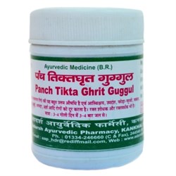 Panch Tikta Ghrit Guggul - аюрведический препарат для устранения токсинов во всем теле - фото 7223