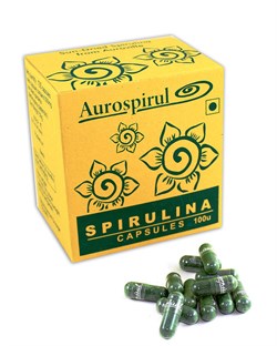 Спирулина из Ауровиля в капсулах (Spirulina capsules) - фото 7293