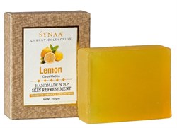 Натуральное лимонное мыло ручной работы - фото 7311