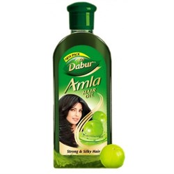 Масло для волос Dabur Amla Original - укрепляет и предотвращает преждевременное появление седины - фото 7366