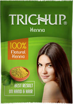 Trichup Henna, 100gr - качественная индийская хна для волос и мехенди - фото 8031
