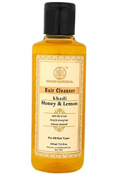 Шампунь Khadi Honey&Lemon - для жирных волос - фото 9056