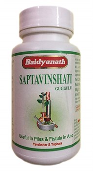 Saptavinshati guggul (Саптавиншати гуггул) - баланс Питта и Капха доши, очищение организма, нормализация обменных процессов - фото 9170