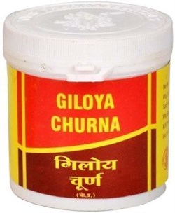 Giloya churna (Гудучи порошок) - очищает организм, укрепляет иммунитет, 100 гр - фото 9831