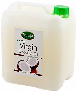Кокосовое масло нерафинированное extra virgin, 5000 мл. - фото 9947