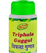 Triphala guggul (Трифала гуггул), 300 таб. по 340 мг. - омоложение и детоксикация организма