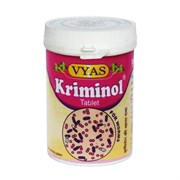 Kriminol (Криминол) - аюрведический противопаразитарный препарат, 100 таб